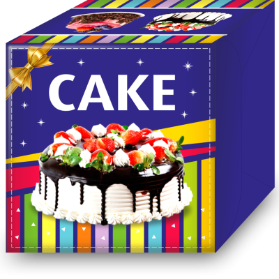 CAKE BOX 8X8X4 1